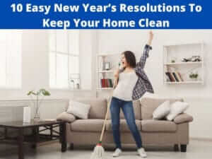 new year's resolutions for a clean home
