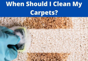 when should I clean my carpets